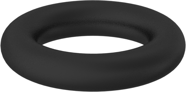 Kimyasala Dayanıklı Viton® Floroelastomer O-Ring, 5 mm Genişlik, 15 mm İç Çap