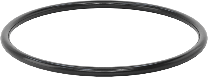 Suya ve Buhara Dayanıklı Sert EPDM O-Rings, 1/16 Kesirli Genişlik, Dash Numarası 029