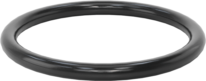 Suya ve Buhara Dayanıklı Sert EPDM O-Rings, 3/32 Kesirli Genişlik, Dash Numarası 122