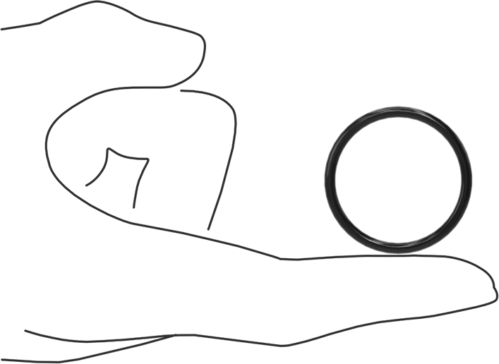 Suya ve Buhara Dayanıklı Sert EPDM O-Rings, 3/32 Kesirli Genişlik, Dash Numarası 123