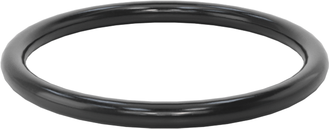 Suya ve Buhara Dayanıklı Sert EPDM O-Rings, 3/32 Kesirli Genişlik, Dash Numarası 123