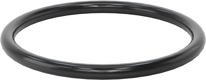 Suya ve Buhara Dayanıklı Sert EPDM O-Rings, 3/32 Kesirli Genişlik, Dash Numarası 125