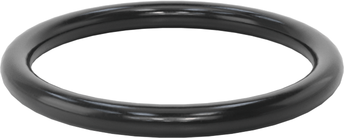 Suya ve Buhara Dayanıklı Sert EPDM O-Rings, 1/8 Kesirli Genişlik, Dash Numarası 219