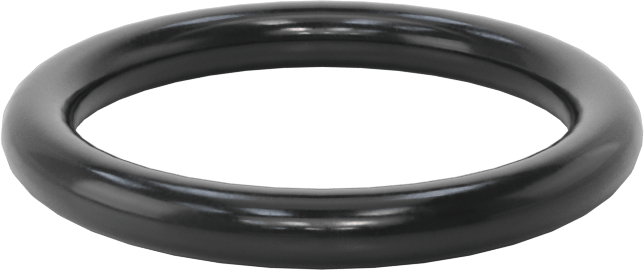 Yağa Dayanıklı Buna-N O-Ring, 3.5 mm Genişlik, 23.7 mm İç Çap