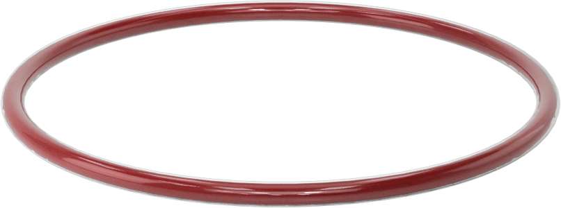 Kimyasala Dayanıklı FEP Kaplı Silikon O-Ring, Düşük Sıcaklık, 1/8 Kesirli Genişlik, Dash No. 235