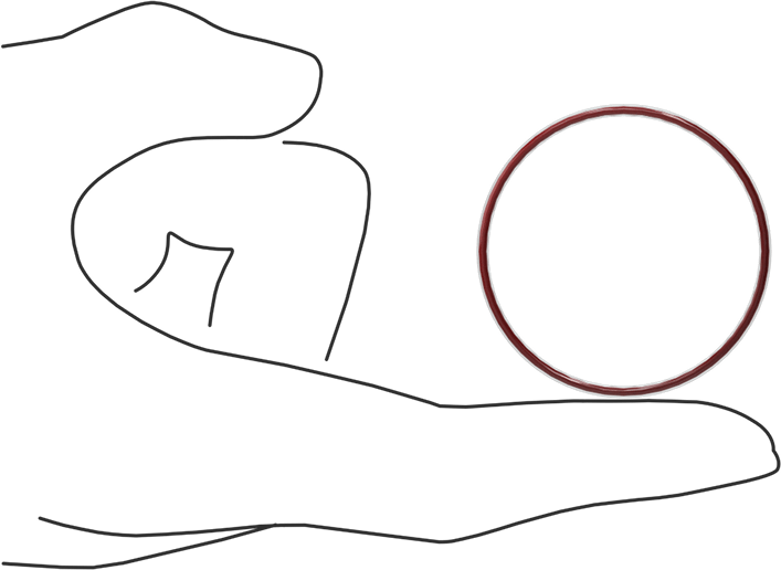 Kimyasala Dayanıklı FEP Kaplı Silikon O-Ring, Düşük Sıcaklık, 1/16 Kesirli Genişlik, Dash No. 030