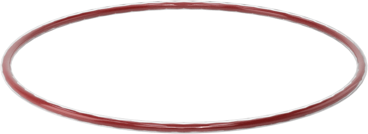 Kimyasala Dayanıklı FEP Kaplı Silikon O-Ring, Düşük Sıcaklık, 1/16 Kesirli Genişlik, Dash No. 036