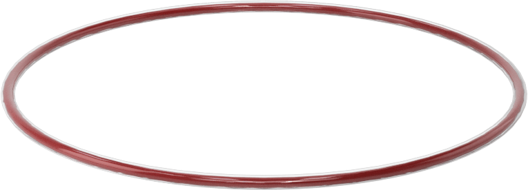 Kimyasala Dayanıklı FEP Kaplı Silikon O-Ring, Düşük Sıcaklık, 1/16 Kesirli Genişlik, Dash No. 038