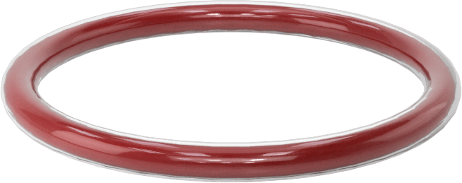 Kimyasala Dayanıklı FEP Kaplı Silikon O-Ring, Düşük Sıcaklık, 3/32 Kesirli Genişlik, Dash No. 122