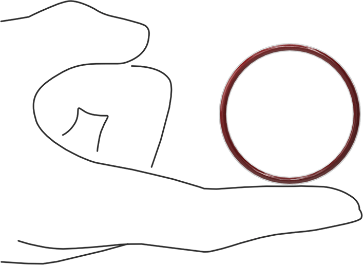 Kimyasala Dayanıklı FEP Kaplı Silikon O-Ring, Düşük Sıcaklık, 3/32 Kesirli Genişlik, Dash No. 130