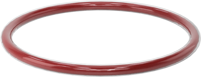 Kimyasala Dayanıklı FEP Kaplı Silikon O-Ring, Düşük Sıcaklık, 3/32 Kesirli Genişlik, Dash No. 130