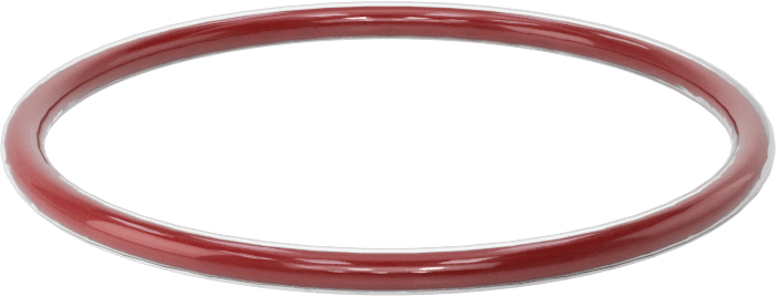 Kimyasala Dayanıklı FEP Kaplı Silikon O-Ring, Düşük Sıcaklık, 3/32 Kesirli Genişlik, Dash No. 131