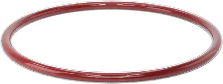 Kimyasala Dayanıklı FEP Kaplı Silikon O-Ring, Düşük Sıcaklık, 3/32 Kesirli Genişlik, Dash No. 135