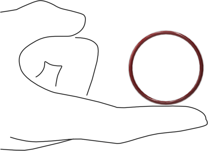 Kimyasala Dayanıklı FEP Kaplı Silikon O-Ring, Düşük Sıcaklık, 3/32 Kesirli Genişlik, Dash No. 128