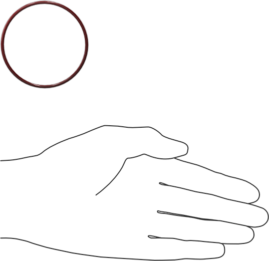 Kimyasala Dayanıklı FEP Kaplı Silikon O-Ring, Düşük Sıcaklık, 3/32 Kesirli Genişlik, Dash No. 139