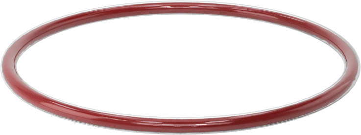 Kimyasala Dayanıklı FEP Kaplı Silikon O-Ring, Düşük Sıcaklık, 3/32 Kesirli Genişlik, Dash No. 139
