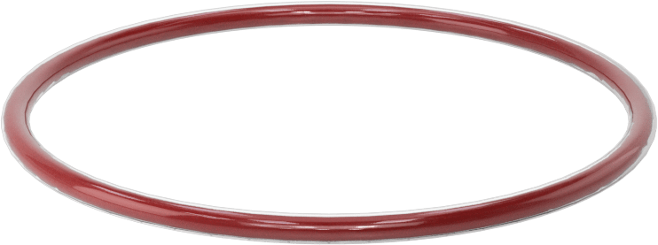 Kimyasala Dayanıklı FEP Kaplı Silikon O-Ring, Düşük Sıcaklık, 3/32 Kesirli Genişlik, Dash No. 140