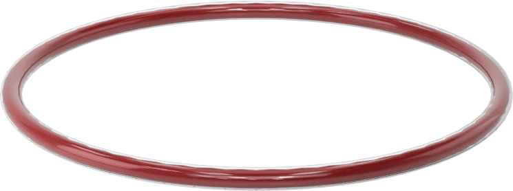 Kimyasala Dayanıklı FEP Kaplı Silikon O-Ring, Düşük Sıcaklık, 3/32 Kesirli Genişlik, Dash No. 141