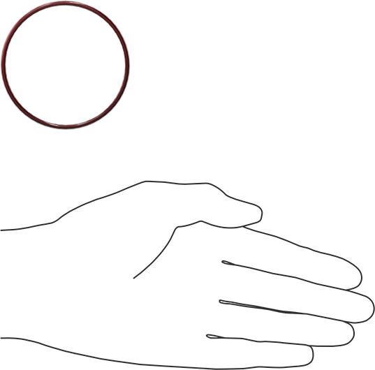 Kimyasala Dayanıklı FEP Kaplı Silikon O-Ring, Düşük Sıcaklık, 3/32 Kesirli Genişlik, Dash No. 141