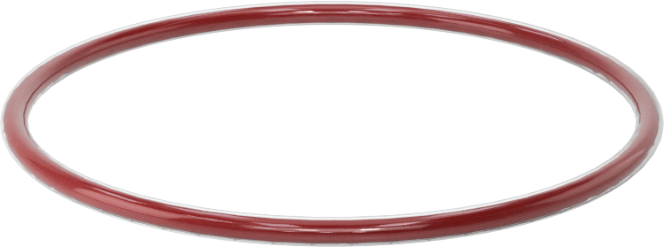 Kimyasala Dayanıklı FEP Kaplı Silikon O-Ring, Düşük Sıcaklık, 3/32 Kesirli Genişlik, Dash No. 142