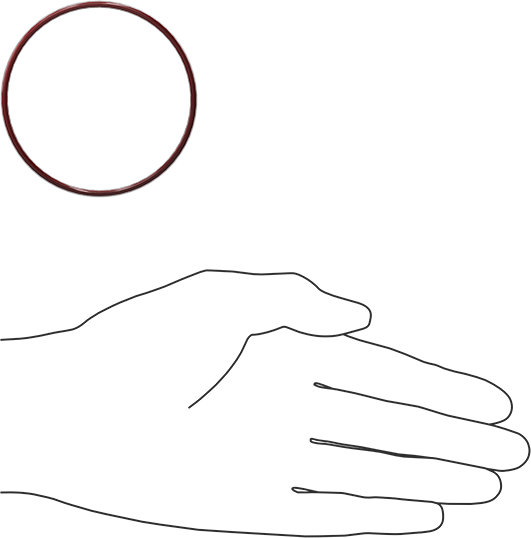 Kimyasala Dayanıklı FEP Kaplı Silikon O-Ring, Düşük Sıcaklık, 3/32 Kesirli Genişlik, Dash No. 144