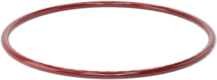 Kimyasala Dayanıklı FEP Kaplı Silikon O-Ring, Düşük Sıcaklık, 3/32 Kesirli Genişlik, Dash No. 144