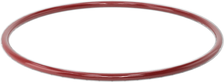 Kimyasala Dayanıklı FEP Kaplı Silikon O-Ring, Düşük Sıcaklık, 3/32 Kesirli Genişlik, Dash No. 145