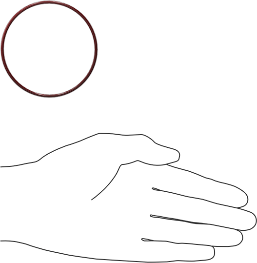 Kimyasala Dayanıklı FEP Kaplı Silikon O-Ring, Düşük Sıcaklık, 3/32 Kesirli Genişlik, Dash No. 145