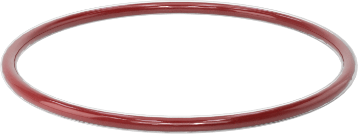 Kimyasala Dayanıklı FEP Kaplı Silikon O-Ring, Düşük Sıcaklık, 3/32 Kesirli Genişlik, Dash No. 138