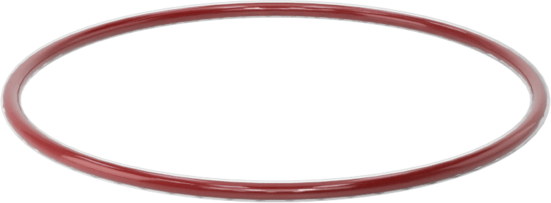 Kimyasala Dayanıklı FEP Kaplı Silikon O-Ring, Düşük Sıcaklık, 3/32 Kesirli Genişlik, Dash No. 148