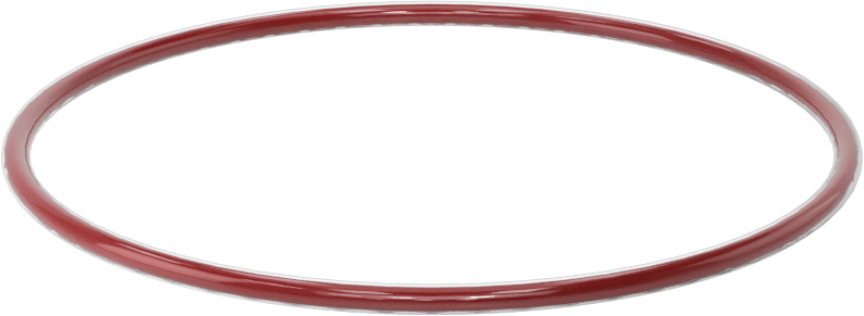 Kimyasala Dayanıklı FEP Kaplı Silikon O-Ring, Düşük Sıcaklık, 3/32 Kesirli Genişlik, Dash No. 151