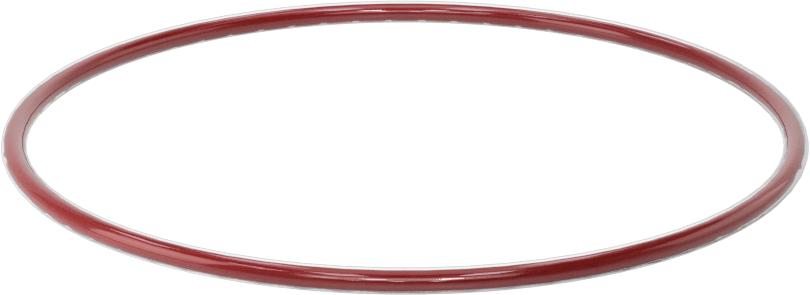 Kimyasala Dayanıklı FEP Kaplı Silikon O-Ring, Düşük Sıcaklık, 3/32 Kesirli Genişlik, Dash No. 152