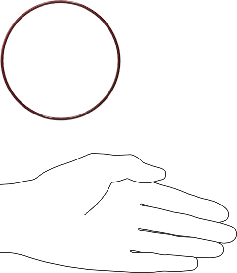 Kimyasala Dayanıklı FEP Kaplı Silikon O-Ring, Düşük Sıcaklık, 3/32 Kesirli Genişlik, Dash No. 153