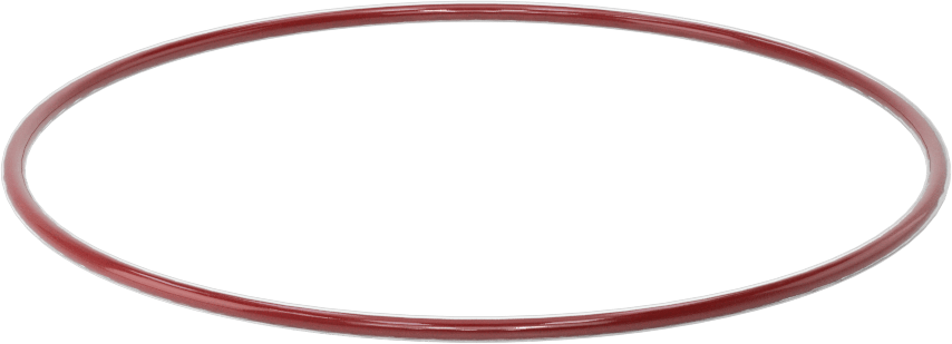 Kimyasala Dayanıklı FEP Kaplı Silikon O-Ring, Düşük Sıcaklık, 3/32 Kesirli Genişlik, Dash No. 155