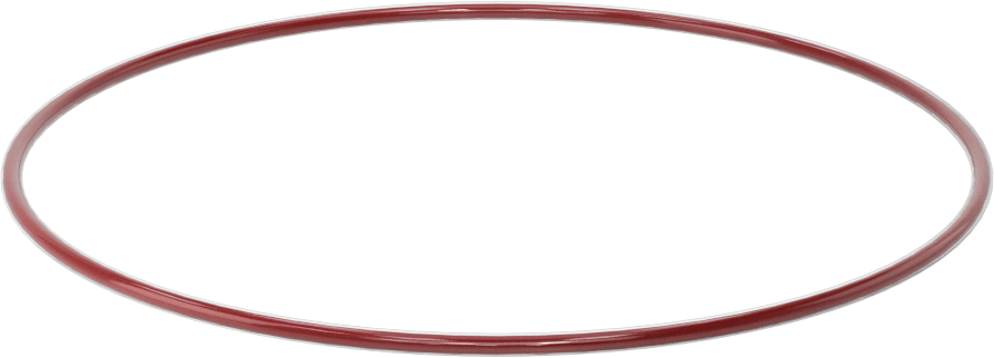 Kimyasala Dayanıklı FEP Kaplı Silikon O-Ring, Düşük Sıcaklık, 3/32 Kesirli Genişlik, Dash No. 158