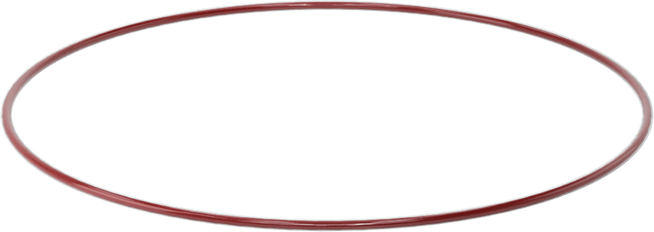 Kimyasala Dayanıklı FEP Kaplı Silikon O-Ring, Düşük Sıcaklık, 3/32 Kesirli Genişlik, Dash No. 164