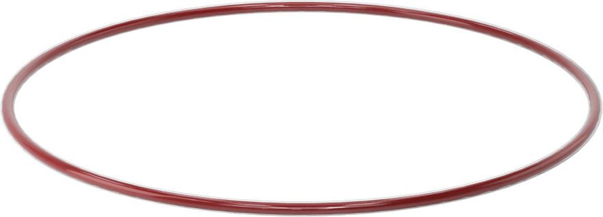Kimyasala Dayanıklı FEP Kaplı Silikon O-Ring, Düşük Sıcaklık, 3/32 Kesirli Genişlik, Dash No. 157