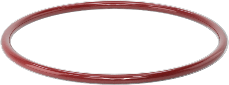 Kimyasala Dayanıklı FEP Kaplı Silikon O-Ring, Düşük Sıcaklık, 1/8 Kesirli Genişlik, Dash No. 233