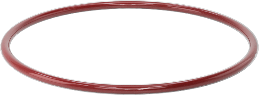 Kimyasala Dayanıklı FEP Kaplı Silikon O-Ring, Düşük Sıcaklık, 1/8 Kesirli Genişlik, Dash No. 238