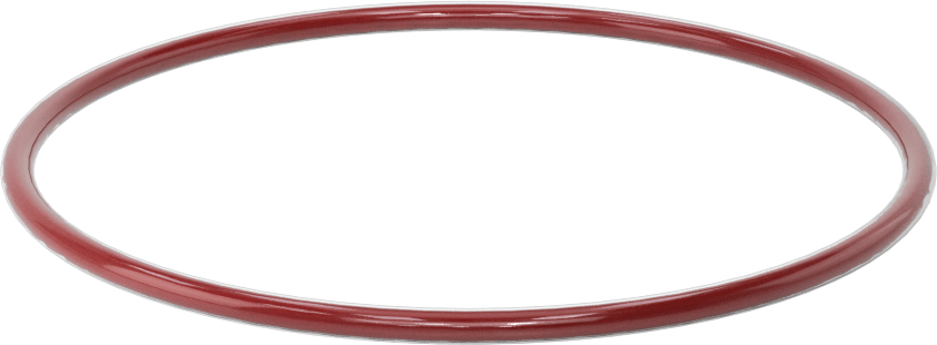 Kimyasala Dayanıklı FEP Kaplı Silikon O-Ring, Düşük Sıcaklık, 1/8 Kesirli Genişlik, Dash No. 240