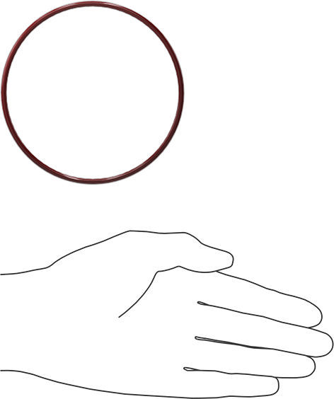 Kimyasala Dayanıklı FEP Kaplı Silikon O-Ring, Düşük Sıcaklık, 1/8 Kesirli Genişlik, Dash No. 240