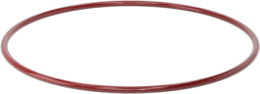 Kimyasala Dayanıklı FEP Kaplı Silikon O-Ring, Düşük Sıcaklık, 1/8 Kesirli Genişlik, Dash No. 249