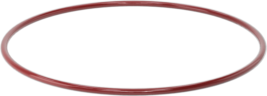 Kimyasala Dayanıklı FEP Kaplı Silikon O-Ring, Düşük Sıcaklık, 1/8 Kesirli Genişlik, Dash No. 251