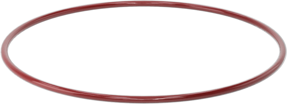 Kimyasala Dayanıklı FEP Kaplı Silikon O-Ring, Düşük Sıcaklık, 1/8 Kesirli Genişlik, Dash No. 252