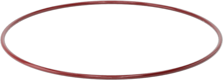 Kimyasala Dayanıklı FEP Kaplı Silikon O-Ring, Düşük Sıcaklık, 1/8 Kesirli Genişlik, Dash No. 261