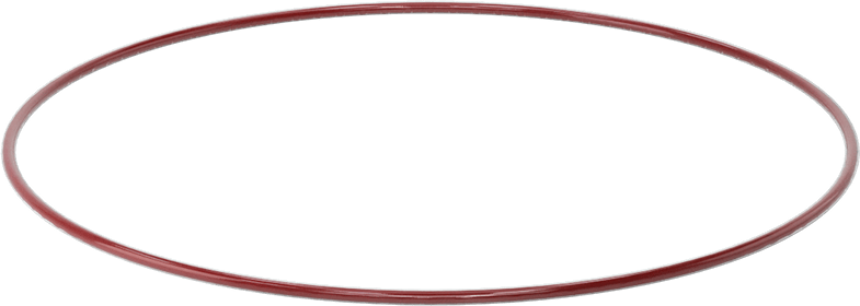 Kimyasala Dayanıklı FEP Kaplı Silikon O-Ring, Düşük Sıcaklık, 1/8 Kesirli Genişlik, Dash No. 267