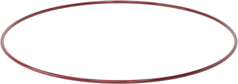 Kimyasala Dayanıklı FEP Kaplı Silikon O-Ring, Düşük Sıcaklık, 1/8 Kesirli Genişlik, Dash No. 270