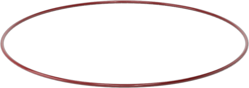 Kimyasala Dayanıklı FEP Kaplı Silikon O-Ring, Düşük Sıcaklık, 1/8 Kesirli Genişlik, Dash No. 271