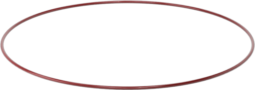 Kimyasala Dayanıklı FEP Kaplı Silikon O-Ring, Düşük Sıcaklık, 1/8 Kesirli Genişlik, Dash No. 275