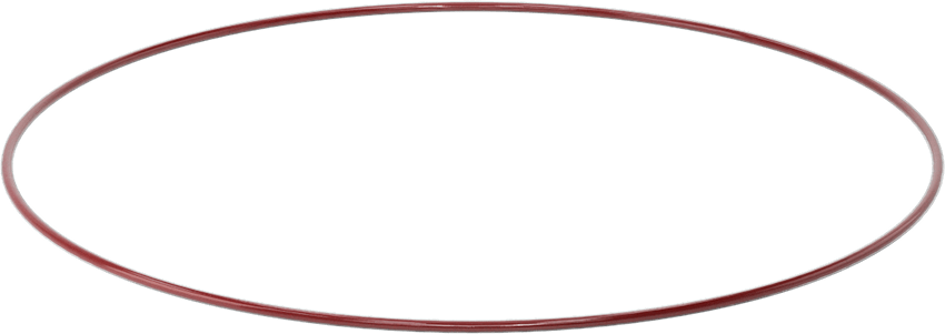 Kimyasala Dayanıklı FEP Kaplı Silikon O-Ring, Düşük Sıcaklık, 1/8 Kesirli Genişlik, Dash No. 276